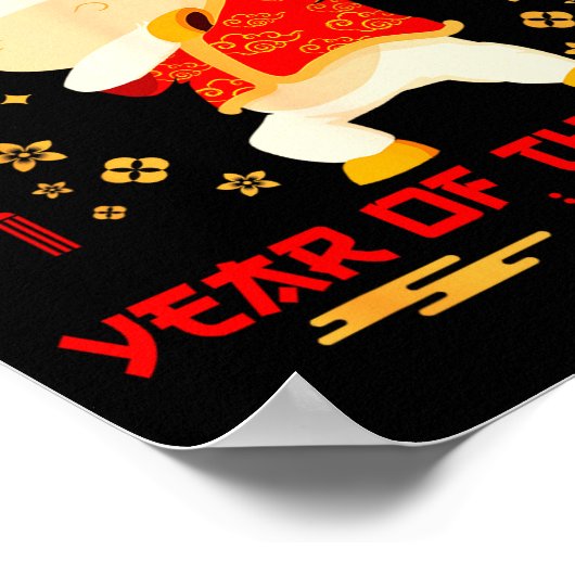 Dabbing Horse Chinese New Year Of The Horse2026  Poster (Hoek)