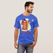 Dabbing Hot Dog Dab T-shirt (Voorkant volledig)