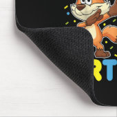 Dabbing in mijn 8e verjaardag vos acht jaar oud b muismat (Hoek)