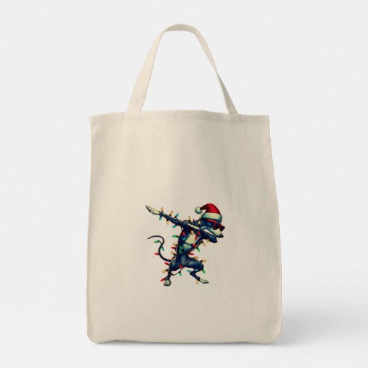 Dabbing Italian Greyhound Dog Zonnebril Schattige Tote Bag (Achterkant)