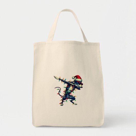 Dabbing Italian Greyhound Dog Zonnebril Schattige Tote Bag (Voorkant)