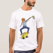 Dabbing Janitor Funny Custodian Gift T-shirt (Voorkant)