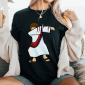 Dabbing Jezus Funny Christelijk T-shirt