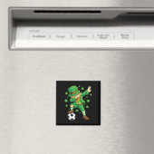 Dabbing Kabouter Funny Ierse Jongen St. Patrick's  Magneet (Insitu (Vaatwasser))