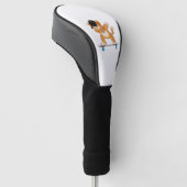 Dabbing kat Skater Gift Golfheadcover (Schuin)