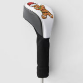 Dabbing Kerstboom Licht Kerstmis Golfheadcover (Schuin)