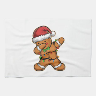 Dabbing Kerstboom Licht Kerstmis Theedoek