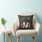 Dabbing Kerstman Elf Eenhoorn Kerst Kinderen Jonge Kussen (Stoel)