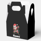 Dabbing Kerstman Grappig Gepersonaliseerd Kerstcad Bedankdoosjes (Geopend)