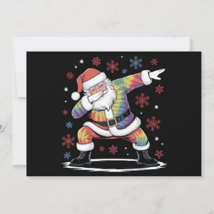 Dabbing Kerstman Lelijke Kerst Xmas Feestdagenkaart
