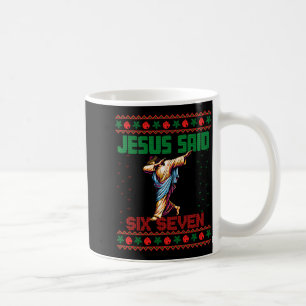 Dabbing Kerstman Zegt Zes Zeven 67 Meme Lelijke Ke Koffiemok