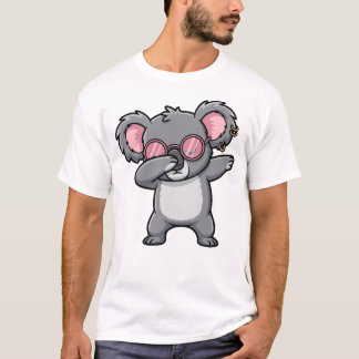 Dabbing Koala Funny Cute Dab Dance T-shirt