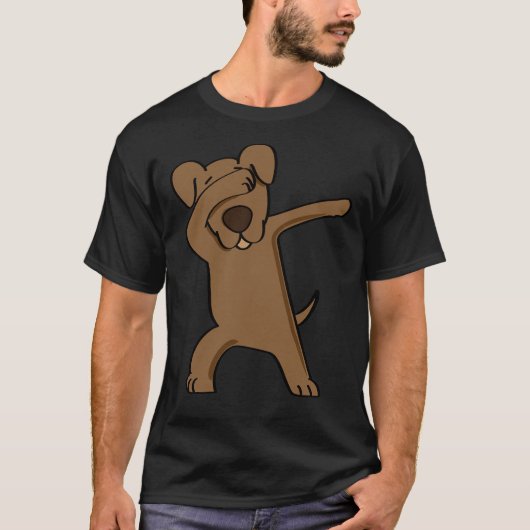 Dabbing Labrador Labrador Retriever Dab Yellow Lab T-shirt (Voorkant)
