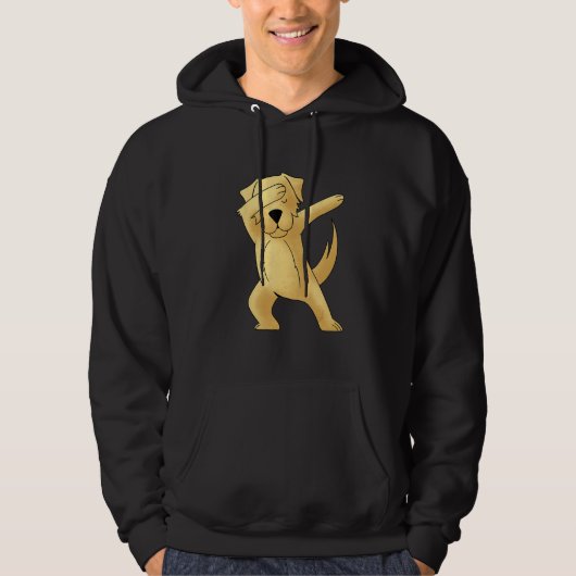 Dabbing Labrador Retriever Dog Kids Labrador Lab D Hoodie (Voorkant)