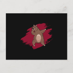 Dabbing Lama Dab Alpaca Grappig Kinderen Cadeau Id Briefkaart