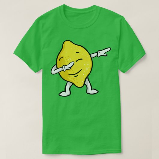 Dabbing Lemon T-shirt (Design voorkant)
