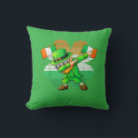 Dabbing Leprechaun for Kids Boys Mens Youth  Kussen<br><div class="desc">Dabbing Leprechaun for Kids Boys Mens Youth St Patricks Day</div>