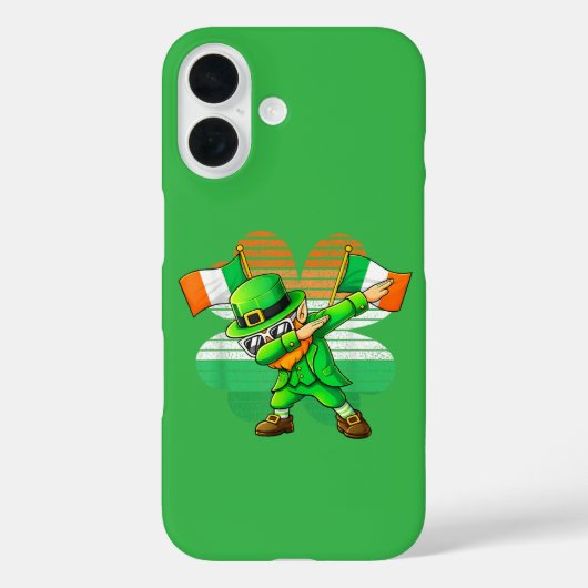 Dabbing Leprechaun voor Kinderen Jongens Mannen Je Case-Mate iPhone Case (Achterkant)