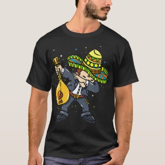 Dabbing Mariachi Cinco de Mayo Meican Party Kinder T-shirt