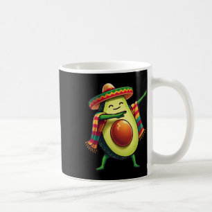 Dabbing Mexicaanse Poncho Avocado Cinco De Mayo 1  Koffiemok