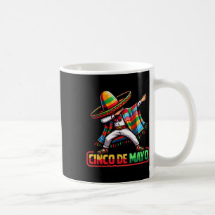 Dabbing Mexicaanse Poncho Cinco De Mayo Fiesta 1 Koffiemok