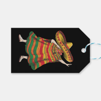 Dabbing Mexicaanse Poncho Cinco de Mayo Fiesta Par Cadeaulabel