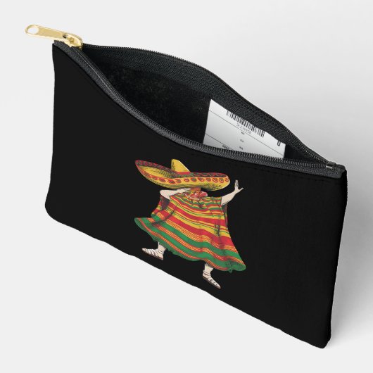 Dabbing Mexicaanse Poncho Cinco de Mayo Fiesta Par Etui (Open)