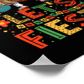 Dabbing Mexican Cinco de Mayo Women and Mannen Poster (Hoek)