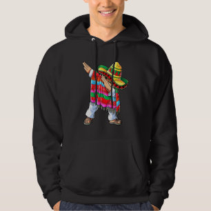 Dabbing Mexican Poncho Cinco De Mayo boys Mannen S Hoodie
