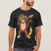 Dabbing Monkey Dab Dance Monkey T-shirt (Voorkant)