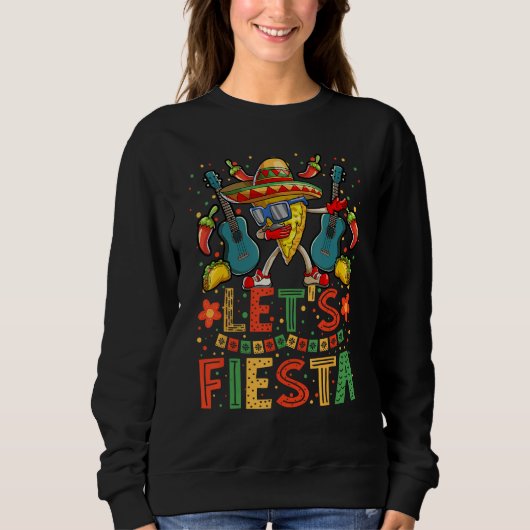 Dabbing Nacho Cinco de Mayo Shirt Women Mannen Let (Voorkant)