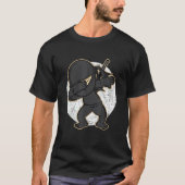 Dabbing Ninja Distress Ninja Costume T-shirt (Voorkant)