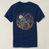 Dabbing nirvana Skeleton T-shirt (Design voorkant)