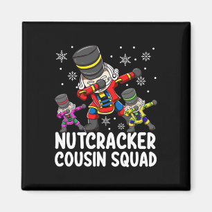 Dabbing Notenkraker Neef Squad Grappig Matching Ch Magneet