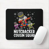 Dabbing Notenkraker Neef Squad Grappig Matching Ch Muismat (Met muis)