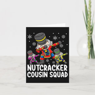 Dabbing Notenkraker Neef Squad Grappige Matching C Kaart