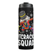 Dabbing Notenkraker Neef Squad Grappige Matching Thermosbeker (Voorkant)