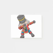 Dabbing nutcracker squad matching kerstmis post-it® notes (Voorkant)