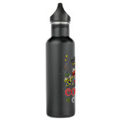 Dabbing Nutkraker Cousin Crew kerstfamilie Ma Waterfles (Links)