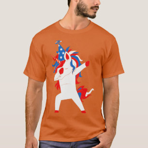 Dabbing oom Sam op 4 juli T-shirt