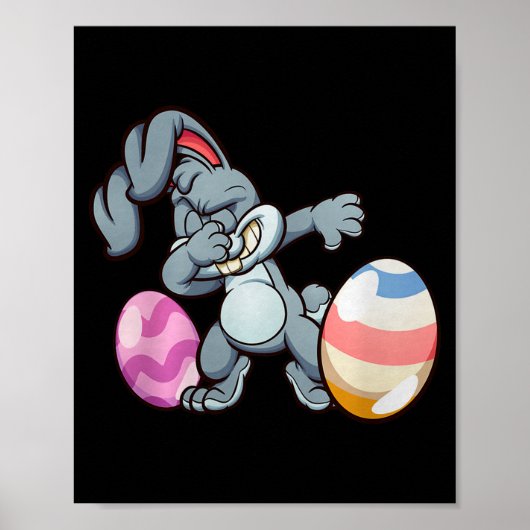 Dabbing Paashaas Premium Tri-blend Poster (Voorkant)
