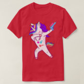 Dabbing Paintball Funny Unicorn T-shirt (Design voorkant)