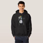 Dabbing Panda - Funny Cute Animal Giant Panda Bear Hoodie (Voorkant volledig)