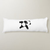 Dabbing Panda, Funny Panda dab dans Lichaamskussen (Voorkant)