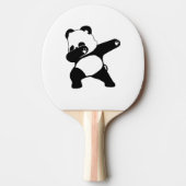 Dabbing Panda, Funny Panda dab Tafeltennisbatje (Voorkant)