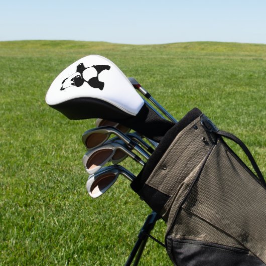 Dabbing Panda Golfheadcover (Insitu)
