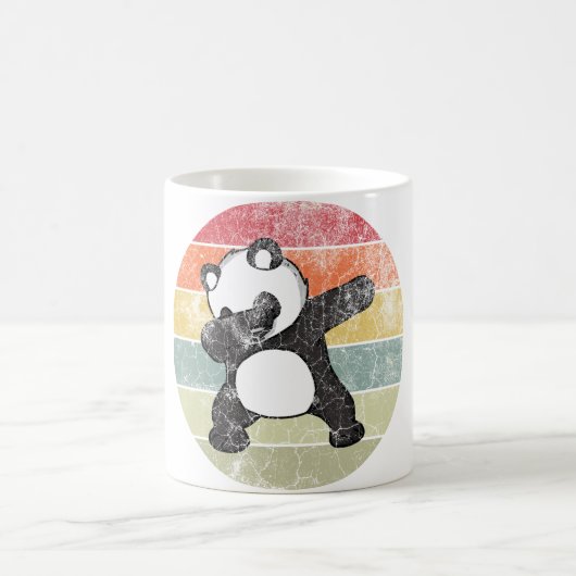 Dabbing Panda, Grappige Panda Dab Dans Koffiemok (Center)