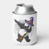 Dabbing Panda Halloween Shirten, Halloween 2021 Blikjeskoeler (Blikje Voorkant)