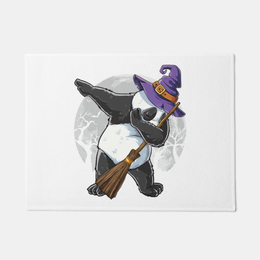 Dabbing Panda Halloween Shirten, Halloween 2021 Deurmat (Voorkant)