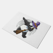 Dabbing Panda Halloween Shirten, Halloween 2021 Deurmat (Schuin)